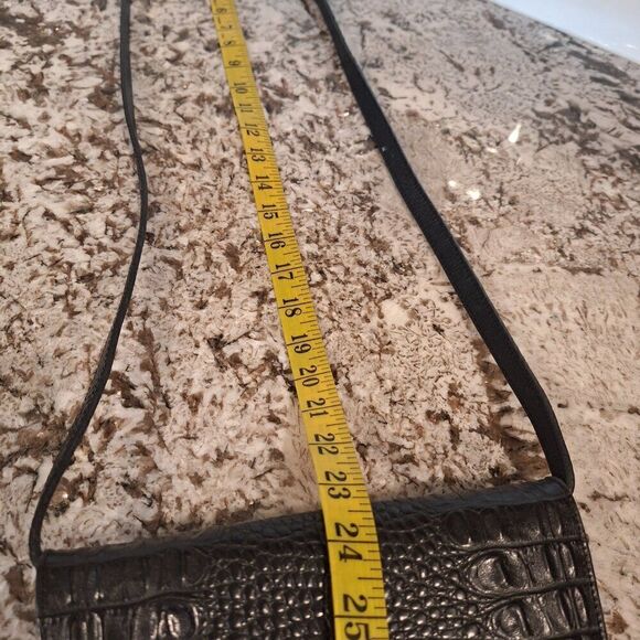 Brighton Black Leather Wallet Crossbody - Picture 9 of 16